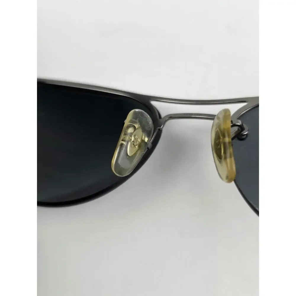 Ray-Ban P Polarized Sunglasses RB 3155 Black Frames Dark Lens 60•16 -not perfect
